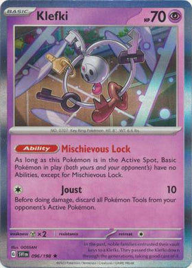 Klefki : SCARLET & VIOLET BASE (Holo) - 096/198 - Lockett Labs UK