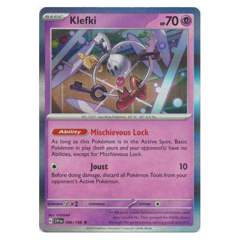 Klefki : SCARLET & VIOLET BASE (Holo) - 096/198