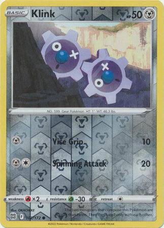 Klink : BRILLIANT STARS (Reverse holo) - 102/172