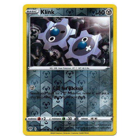 Klink : DARKNESS ABLAZE (Reverse holo) - 125/189
