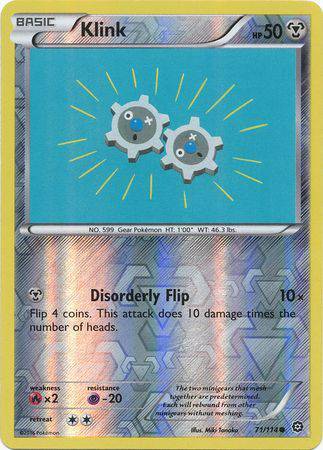 Klink : STEAM SIEGE (Reverse holo) - 71/114 - Lockett Labs UK