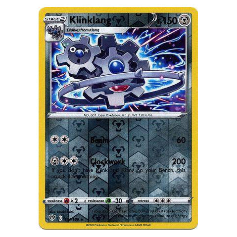 Klinklang : DARKNESS ABLAZE (Reverse holo) - 127/189