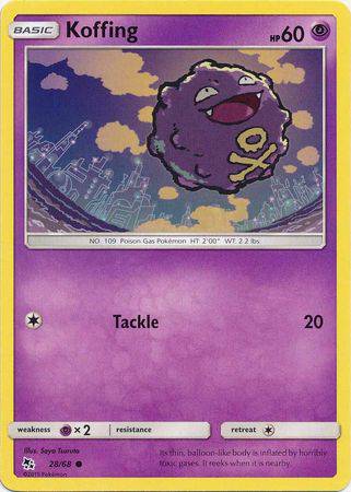 Koffing : HIDDEN FATES - 28/68