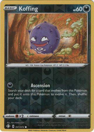 Koffing : SHINING FATES (Reverse holo) - 041/072 - Lockett Labs UK