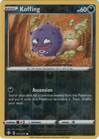 Koffing : SHINING FATES (Reverse holo) - 041/072