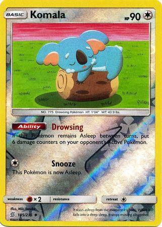 Komala : UNIFIED MINDS (Reverse holo) - 185/236