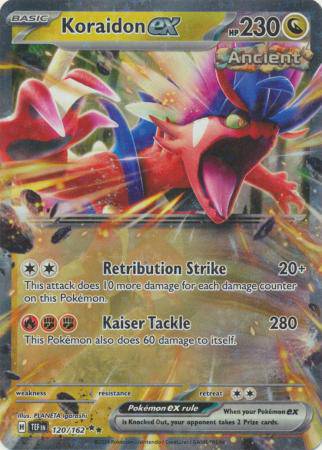 Koraidon ex : TEMPORAL FORCES - 120/162