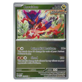 Koraidon : TEMPORAL FORCES (Reverse holo) - 119/162