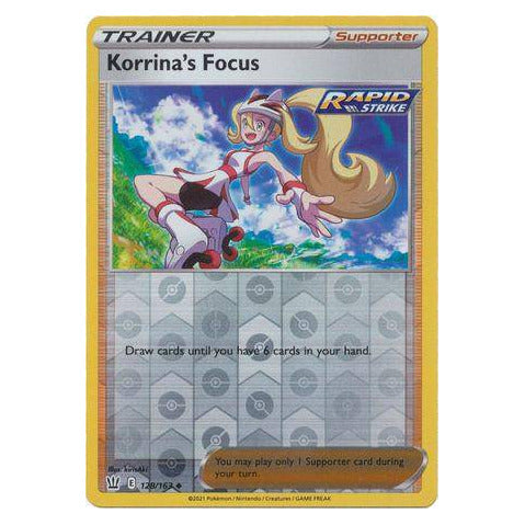Korrina's Focus : BATTLE STYLES (Reverse holo) - 128/163