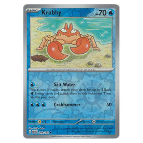 Krabby : 151 (Reverse holo) - 098/165