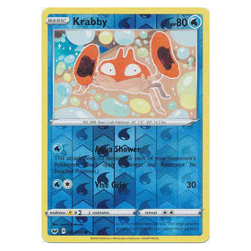 Krabby : SWORD & SHIELD BASE (Reverse holo) - 042/202