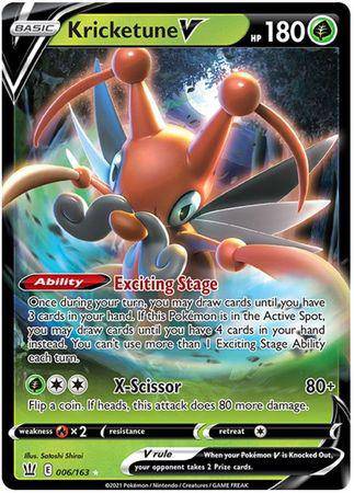 Kricketune V : BATTLE STYLES - 006/163 - Lockett Labs UK