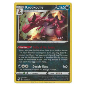 Krookodile : SILVER TEMPEST (Holo) - 113/195