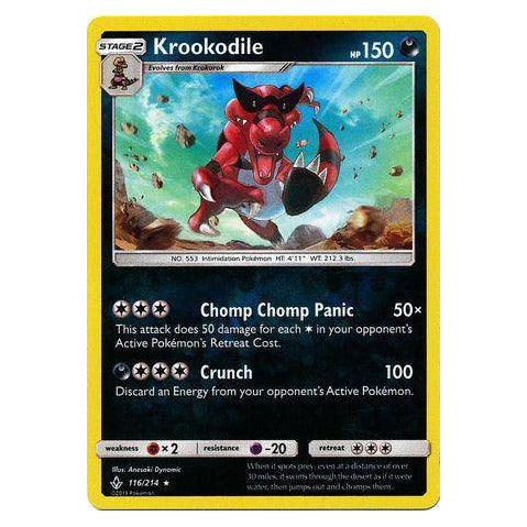Krookodile : UNBROKEN BONDS (Reverse holo) - 116/214