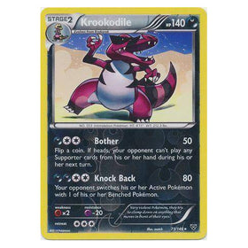 Krookodile : XY BASE (Reverse holo) - 71/146