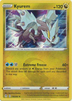 Kyurem : EVOLVING SKIES (Holo) - 116/203 - Lockett Labs UK