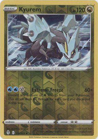 Kyurem : EVOLVING SKIES (Reverse holo) - 116/203 - Lockett Labs UK