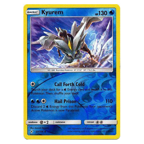 Kyurem : UNBROKEN BONDS (Reverse holo) - 50/214