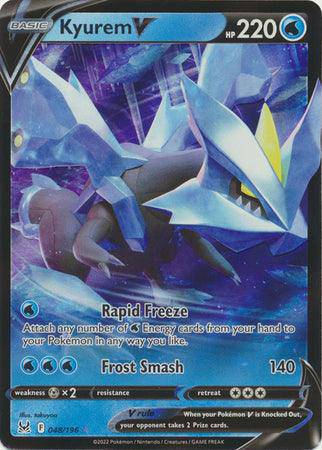 Kyurem V : LOST ORIGIN - 048/196 - Lockett Labs UK