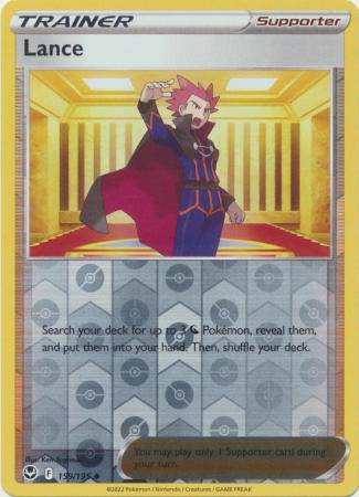 Lance : SILVER TEMPEST (Reverse holo) - 159/195 - Lockett Labs UK