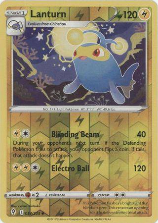 Lanturn : EVOLVING SKIES (Reverse holo) - 053/203 - Lockett Labs UK