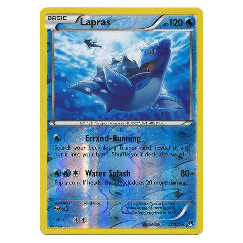 Lapras : BREAKPOINT (Reverse holo) - 28/122