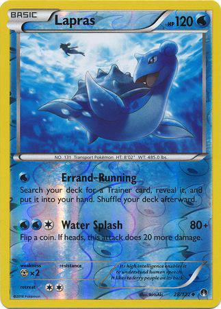 Lapras : BREAKPOINT (Reverse holo) - 28/122