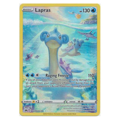 Lapras : CROWN ZENITH - GG05/GG70