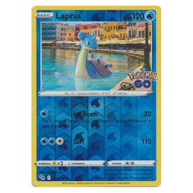 Lapras : POKEMON GO! (Reverse holo) - 023/078