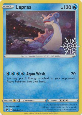 Lapras : PROMO (Holo) (Snowflake Stamp) - 048/202