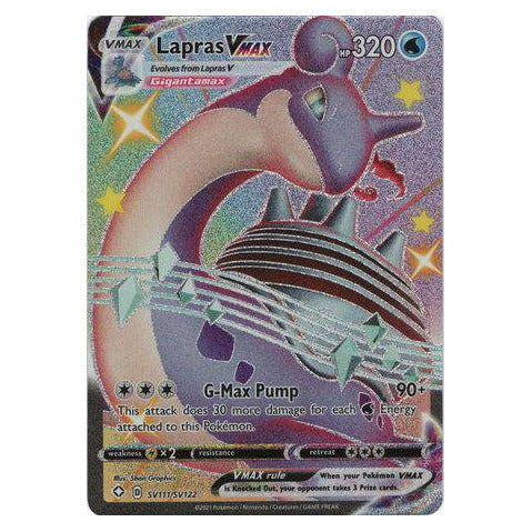 Lapras VMAX : SHINING FATES - SV111/SV122