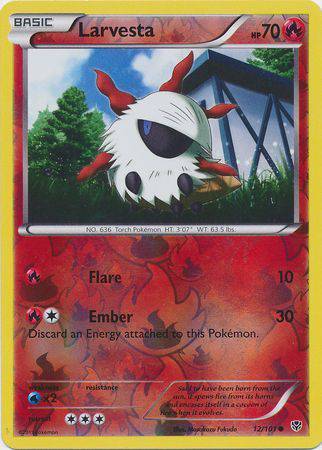 Larvesta : PLASMA BLAST (Reverse holo) - 12/101 - Lockett Labs UK