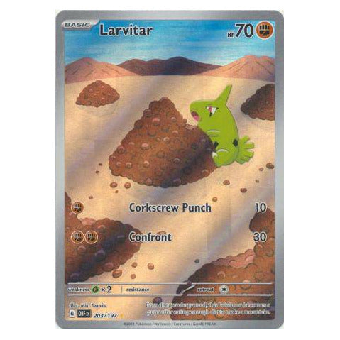 Larvitar : OBSIDIAN FLAMES - 203/197