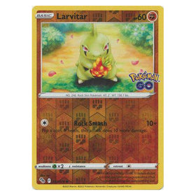 Larvitar : POKEMON GO! (Reverse holo) - 037/078