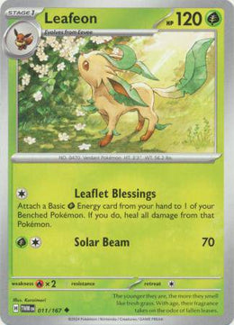 Leafeon : TWILIGHT MASQUERADE - 011/167
