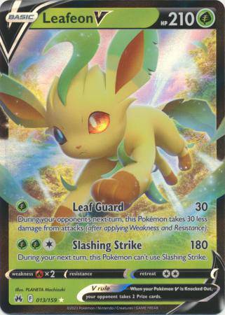 Leafeon V : CROWN ZENITH - 013/159