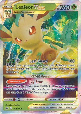 Leafeon VSTAR : JUMBO PROMO - SWSH195