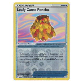 Leafy Camo Poncho : SILVER TEMPEST (Reverse holo) - 160/195