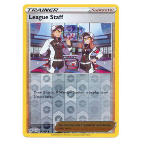 League Staff : VIVID VOLTAGE (Reverse holo) - 153/185