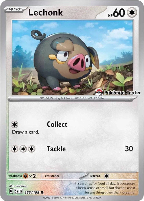 Lechonk : PROMO (Sealed) (Reverse holo) - 155/198