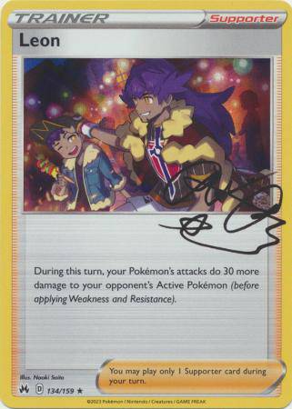 Leon : CROWN ZENITH (Holo) - 134/159 - Lockett Labs UK