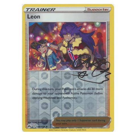 Leon : CROWN ZENITH (Reverse holo) - 134/159