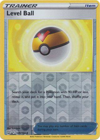Level Ball : BATTLE STYLES (Reverse holo) - 129/163 - Lockett Labs UK