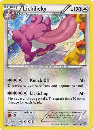 Lickilicky : FURIOUS FISTS - 79/111