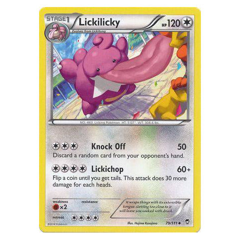 Lickilicky : FURIOUS FISTS - 79/111