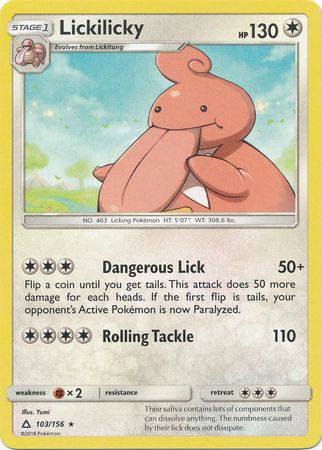 Lickilicky : ULTRA PRISM - 103/156