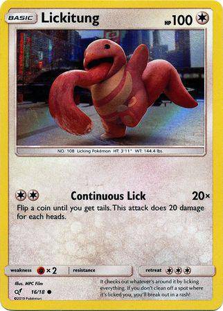 Lickitung : DETECTIVE PIKACHU (Holo) - 16/18 - Lockett Labs UK