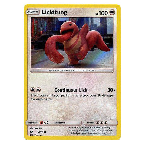Lickitung : DETECTIVE PIKACHU (Holo) - 16/18