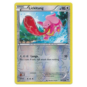 Lickitung : FURIOUS FISTS (Reverse holo) - 78/111