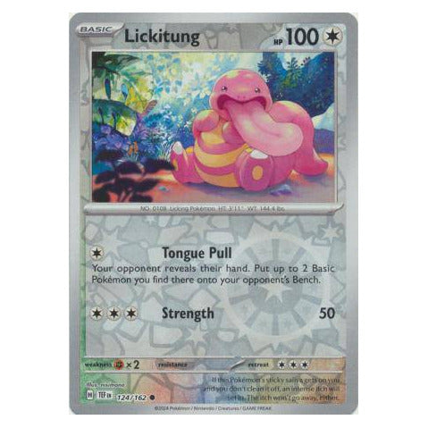 Lickitung : TEMPORAL FORCES (Reverse holo) - 124/162